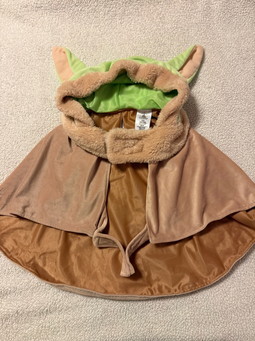 Disney Store Star Wars Grogu Baby Yoda Dog Halloween Costume Outfit XL